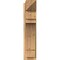Ekena Millwork Merced Rough Sawn Arts and Crafts Outlooker, Western Red Cedar, 8"W x 24"D x 36"H OUT08X24X36MRC03RWR - alternate 4